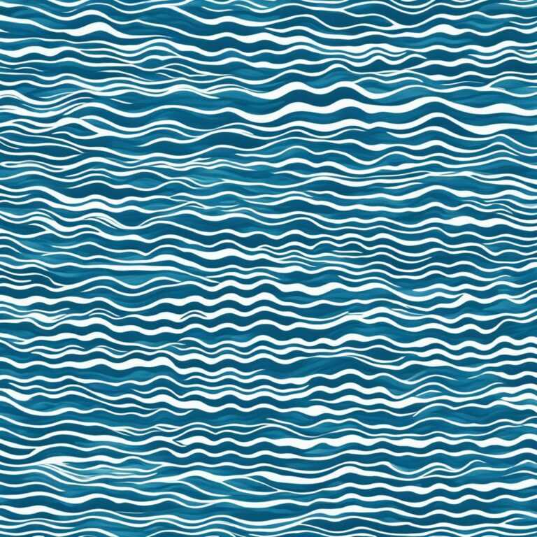 Blue simple water ocean Digital drawing aesthetic pattern wallpaper