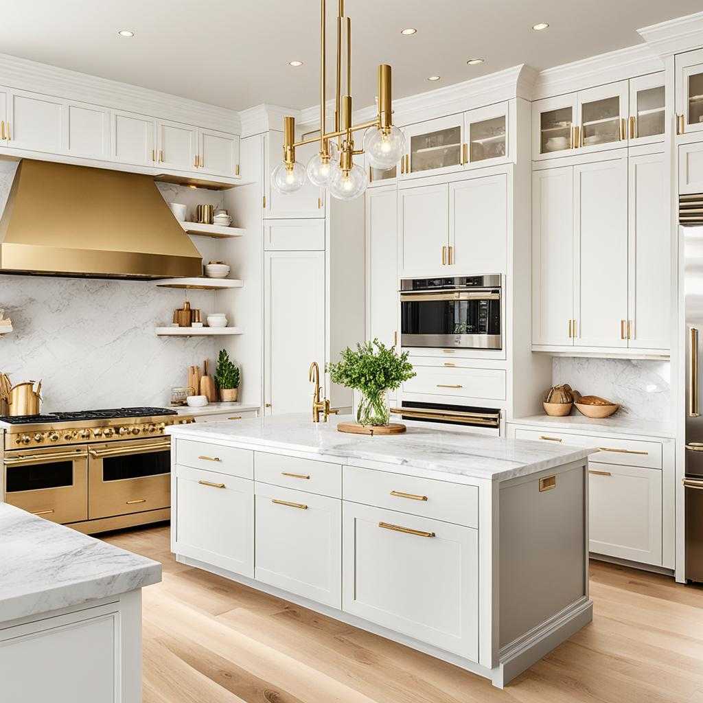 small kitchen with island