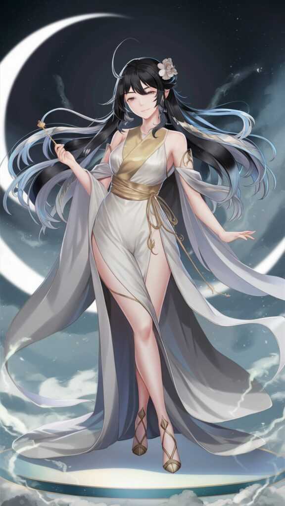 female anime art