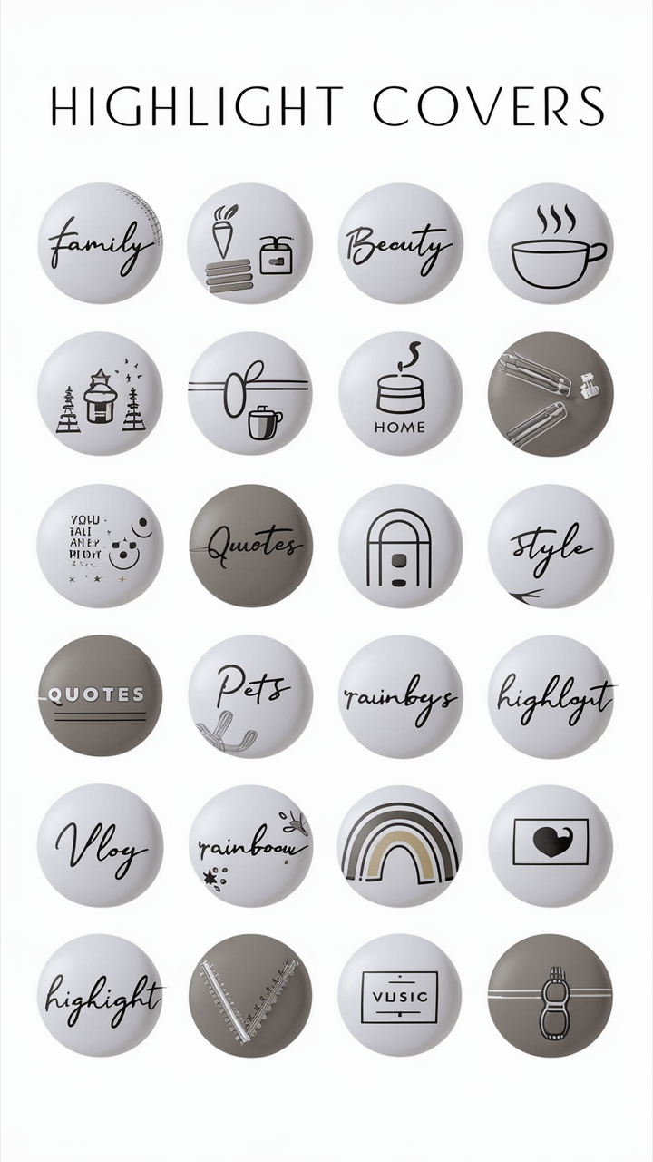 Showcase Your Story in Style with Instagram Highlight Covers - Visual ...