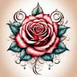 rose tattoo design