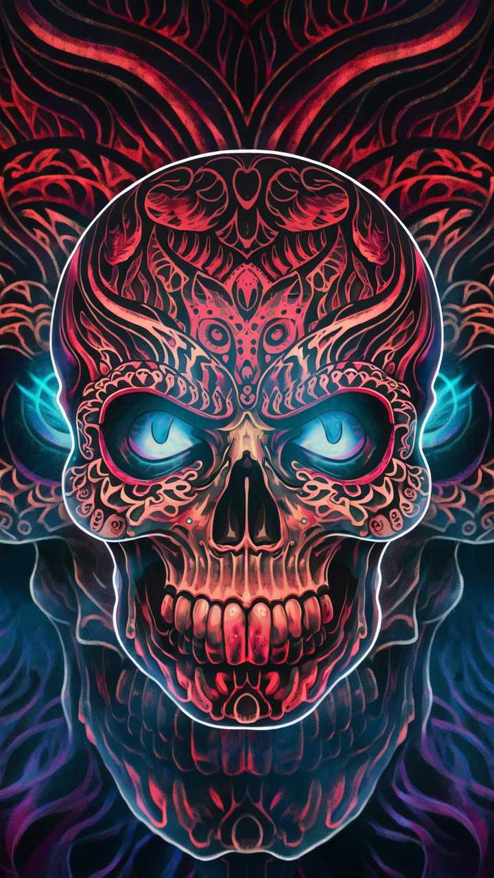 skull tattoo design