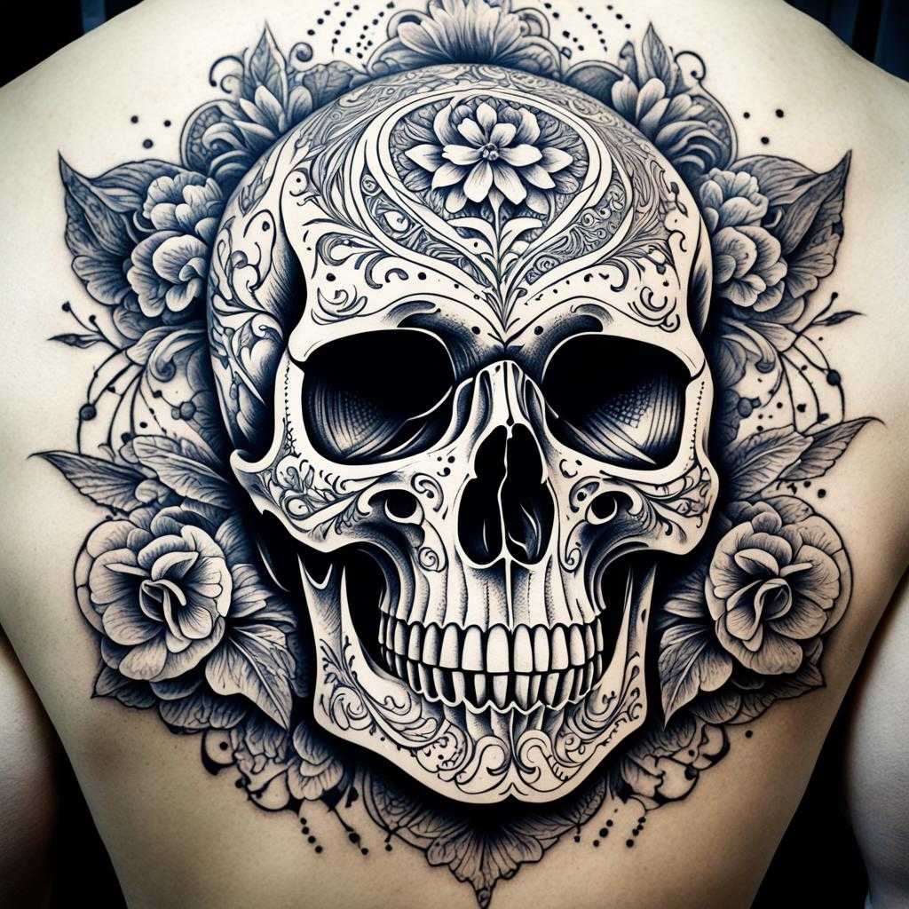 skull tattoo