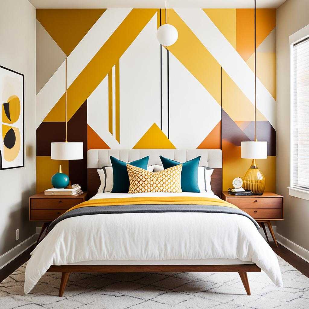 mid century modern bedroom decor