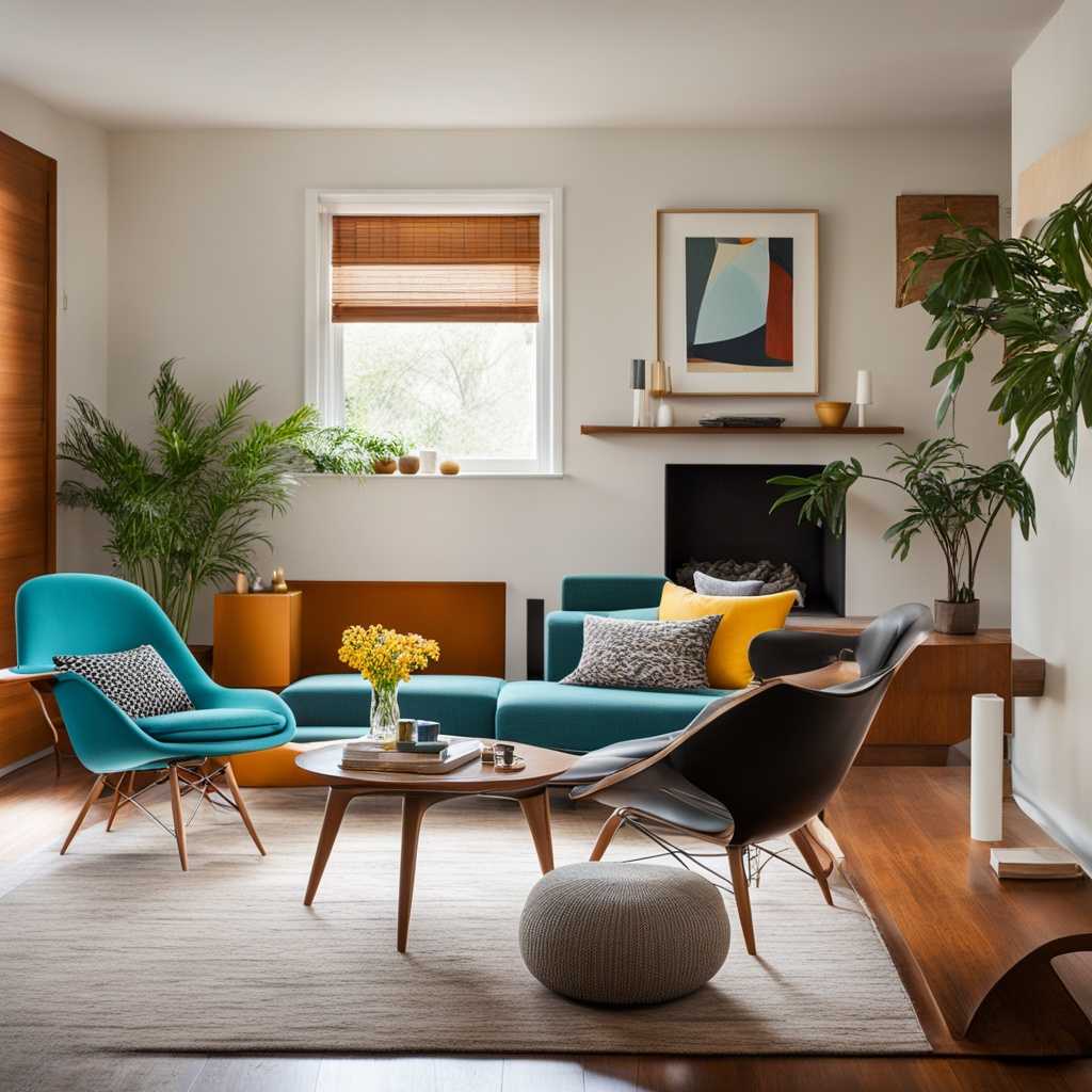 mid century modern interior design