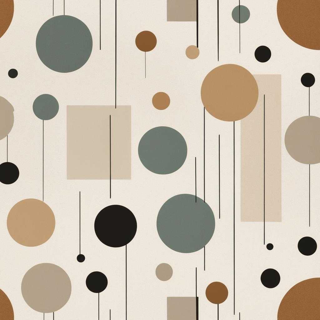 mid-century modern wallpaper