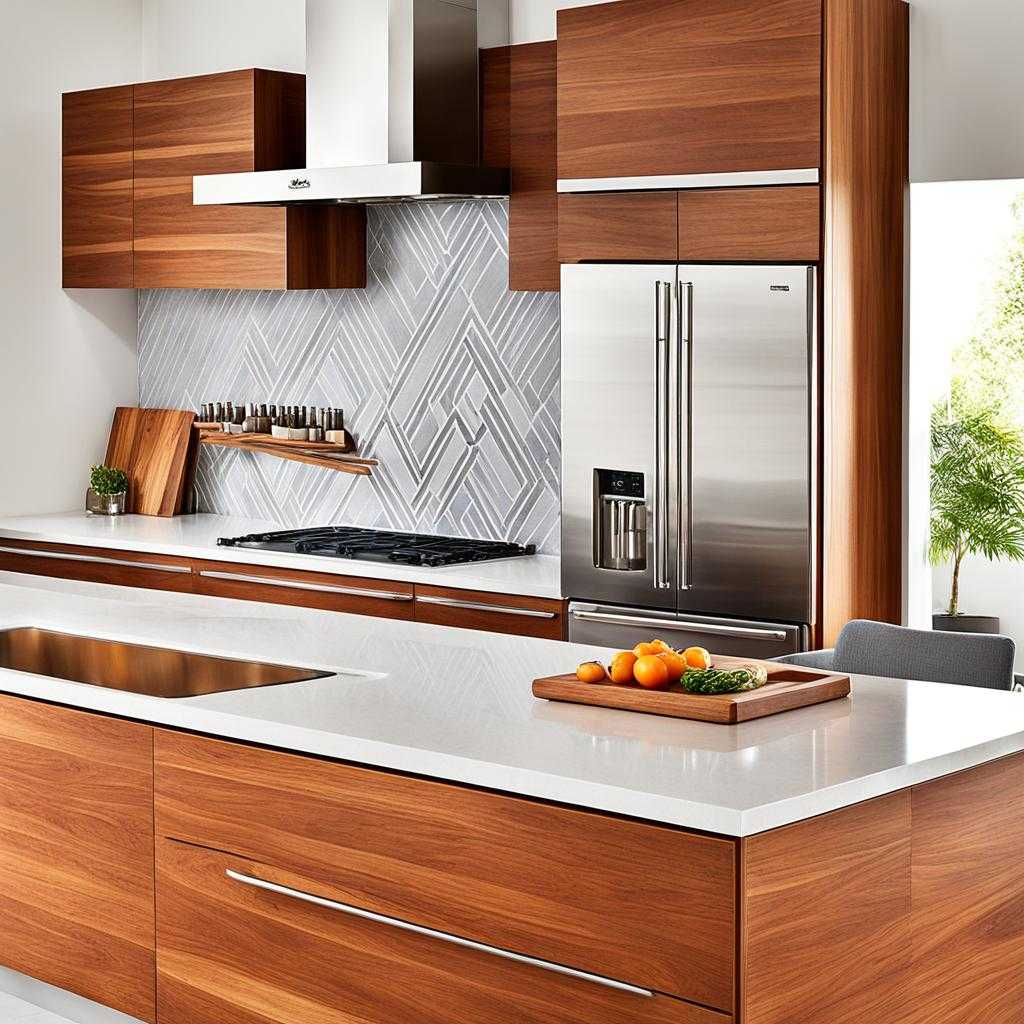 teak wood kitchens