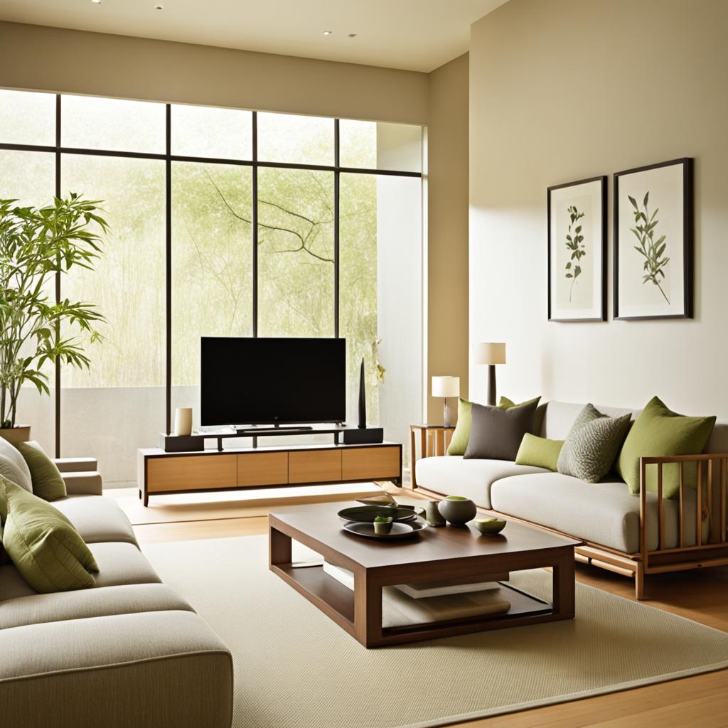 zen living room