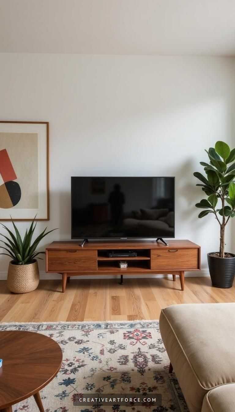 Mid Century Modern Living Room
