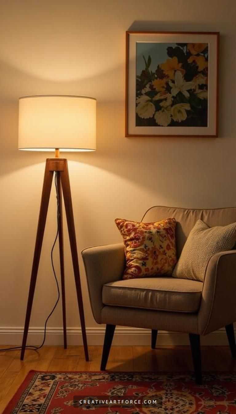 Mid-Century Modern Lamp Ideas for Cozy Living Rooms