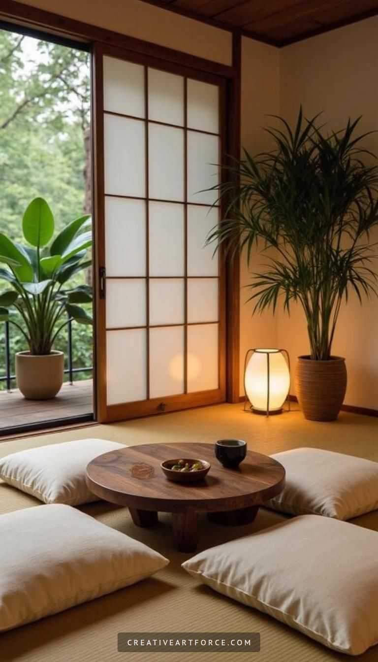 Serene Japanese Inspired Space