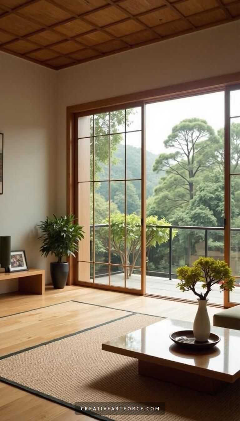 Serene Zen Living Room