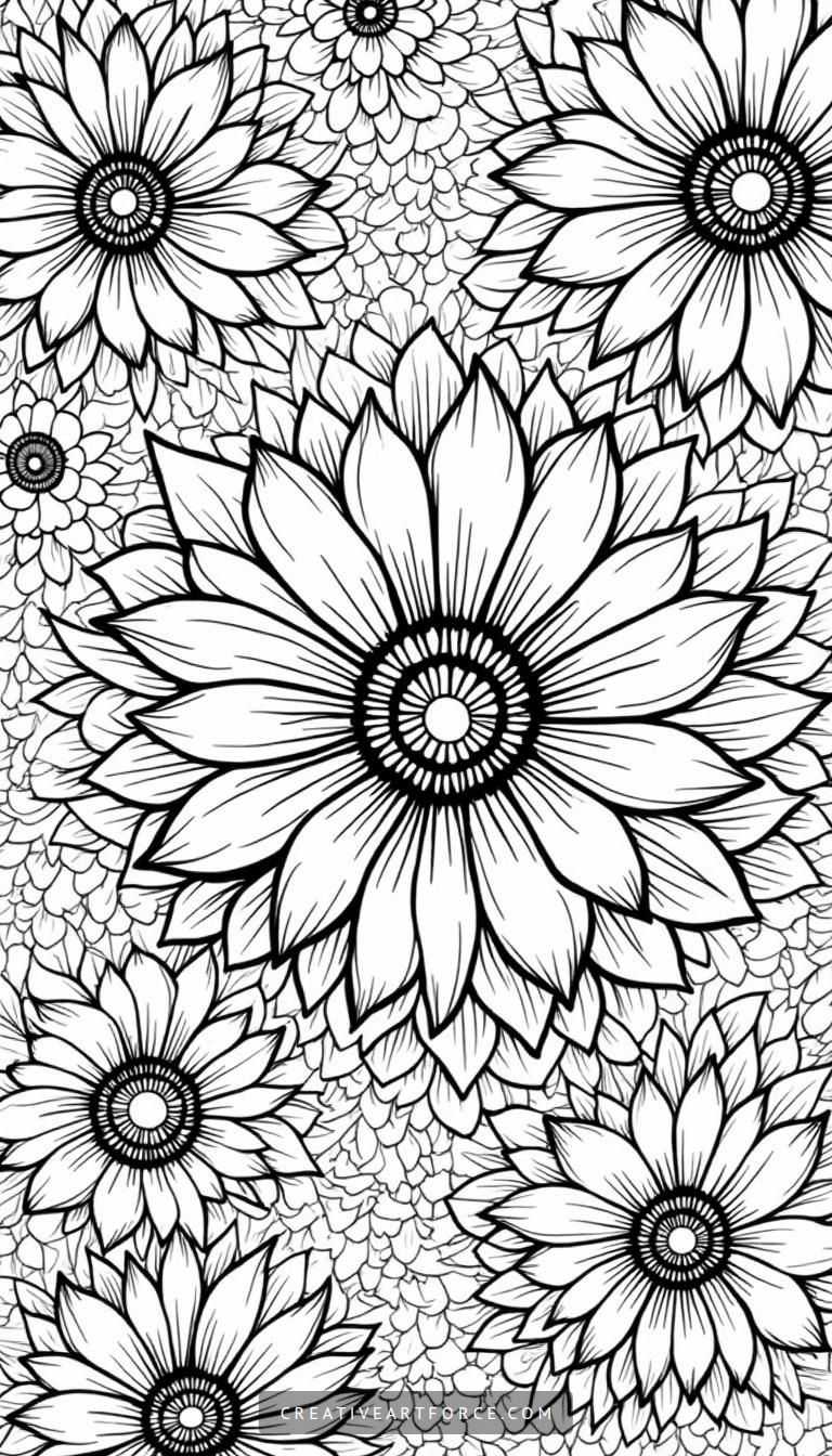 Intricate Mandala Coloring Page