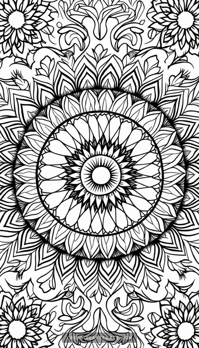 Colorful Mandala Patterns