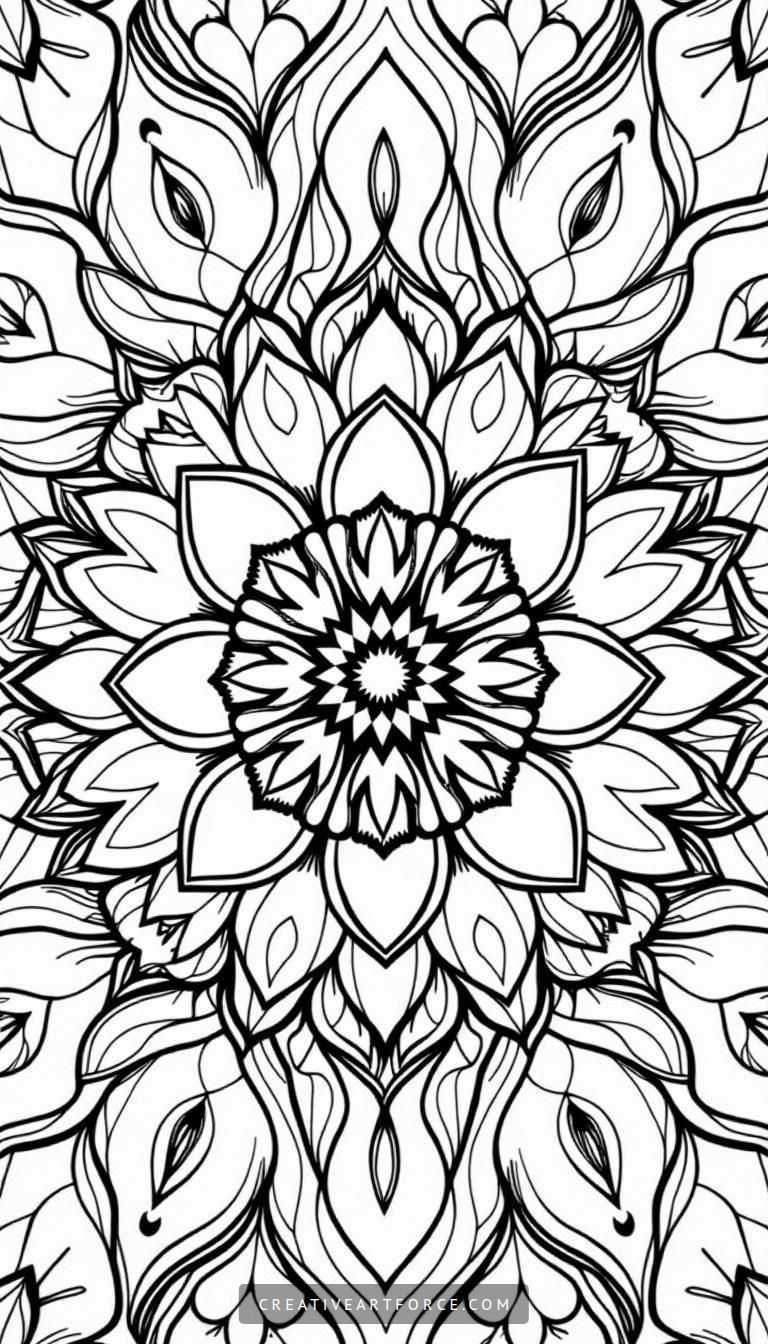 Mandala Coloring Book