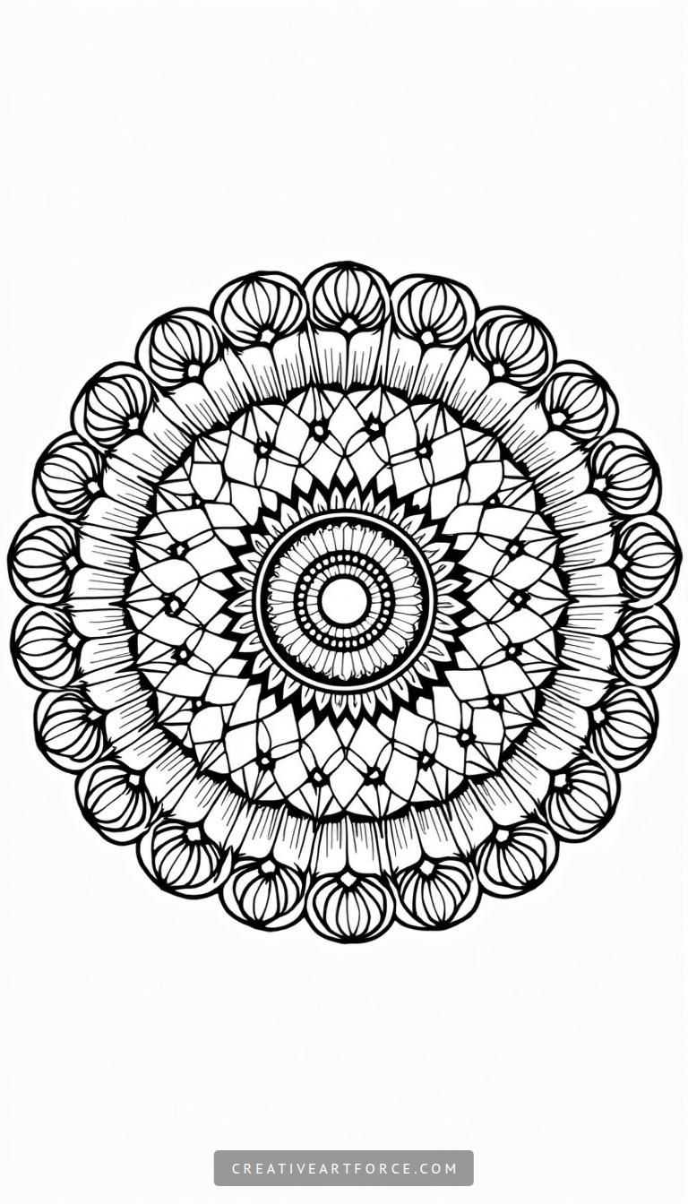 Detailed Mandala Concept