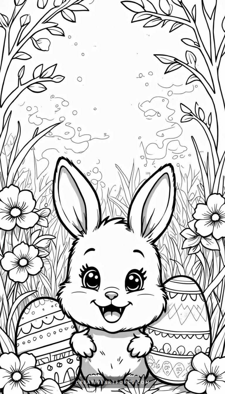 Easter Coloring Page
