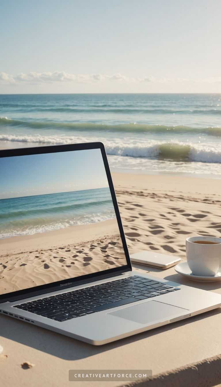 A mystical ocean scene representing serenity in home environments