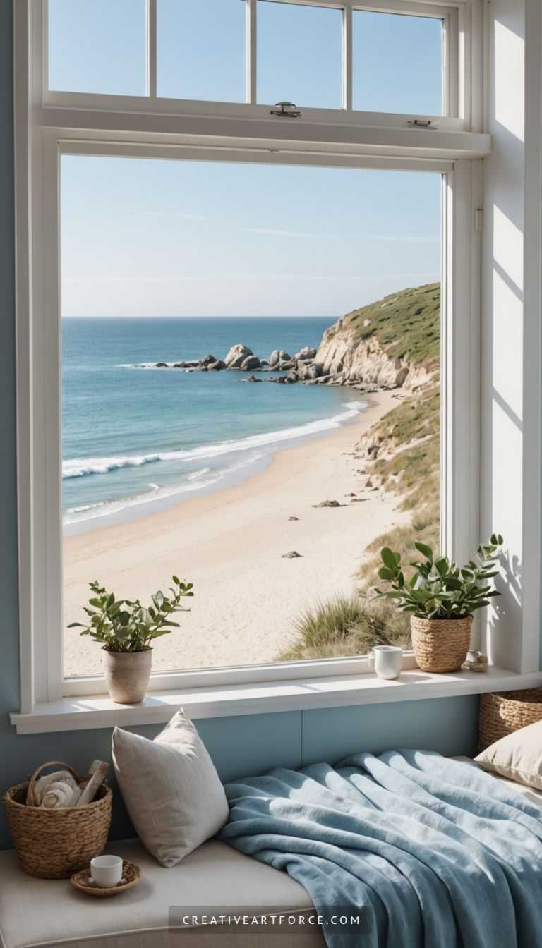 A dreamy tropical wallpaper design showcasing a whimsical bedroom escape.