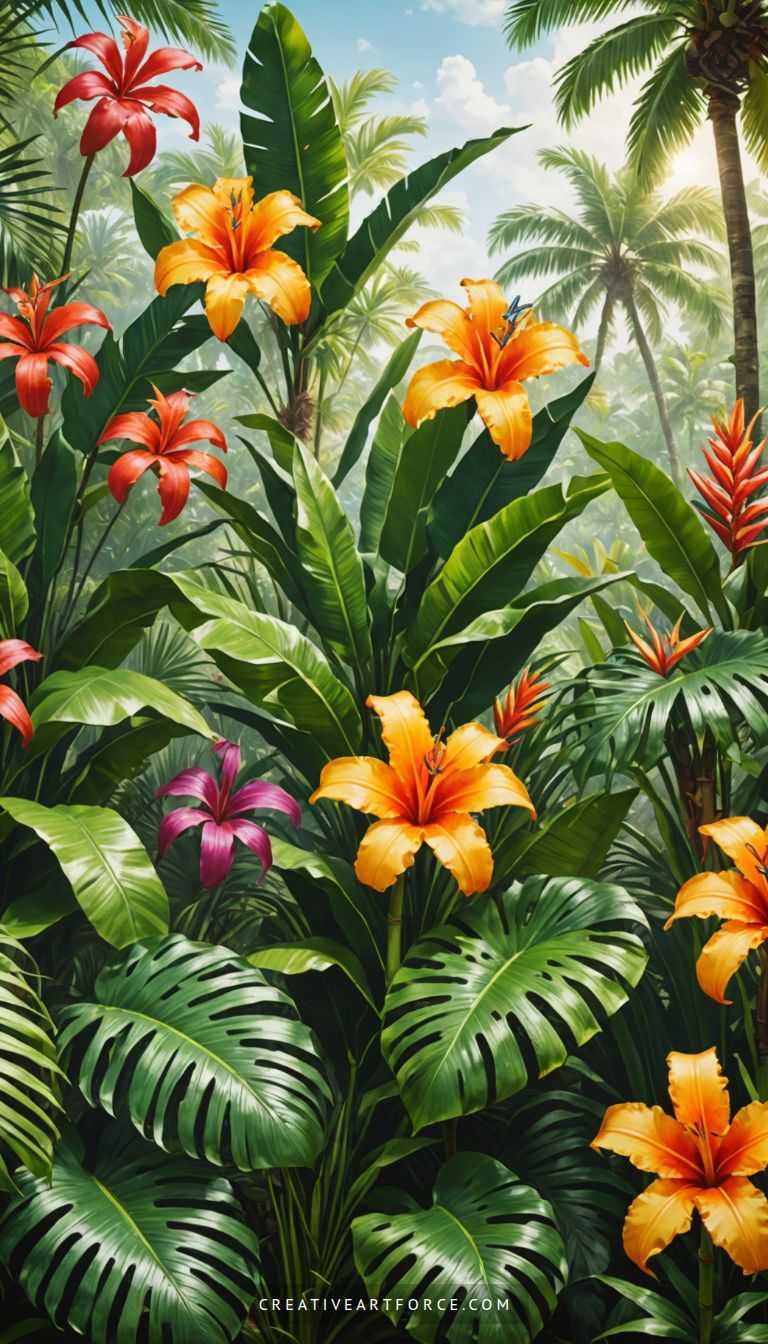 Vibrant Tropical Wallpaper Ideas to Enhance Your iPad Aesthetic
