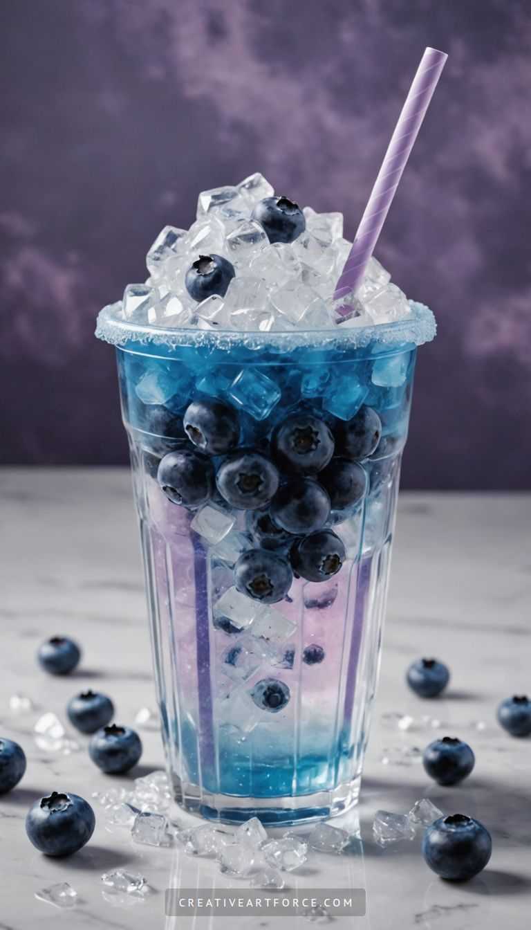 Vivid display of gold and silvery-blue marble waves in a stunning design