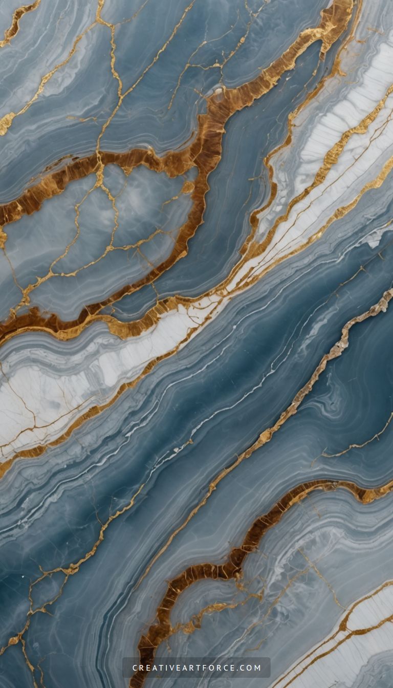 Embracing Organic Elegance: The Allure of Blue-Gray Onyx Textures
