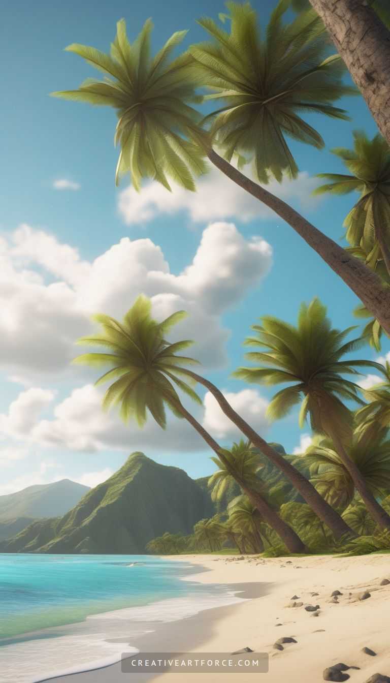 Discover the Tranquil Beauty of a 4K Beach Tropical Paradise