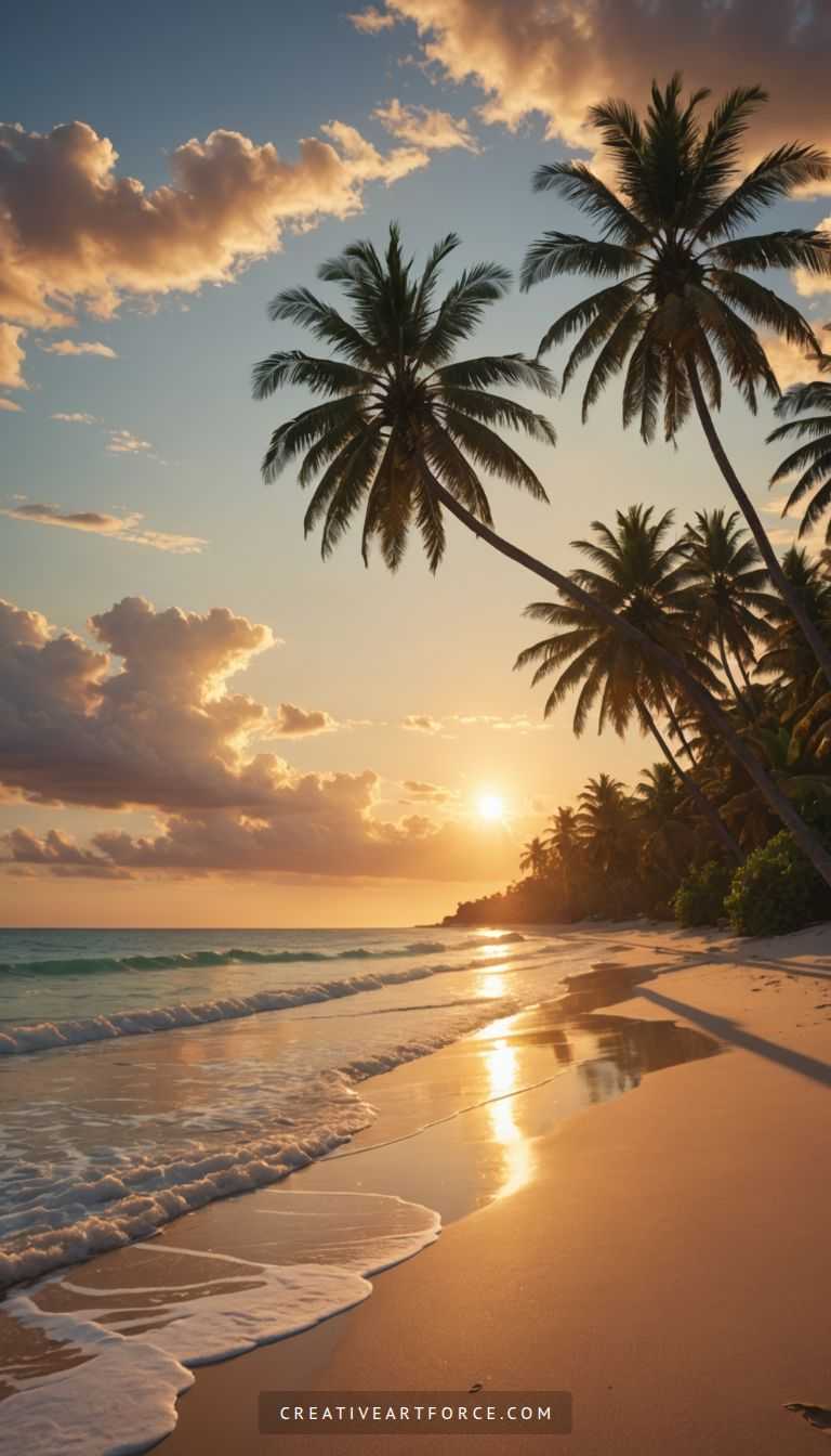 A peaceful tropical sea scene from inside the cave