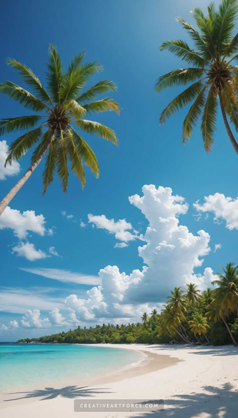 Sunlit ocean with distant mountain silhouettes and gentle waves