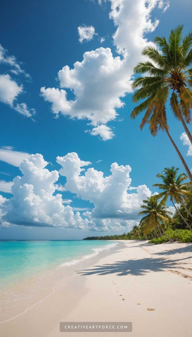 Golden horizon with mountain outlines and peaceful ocean scene