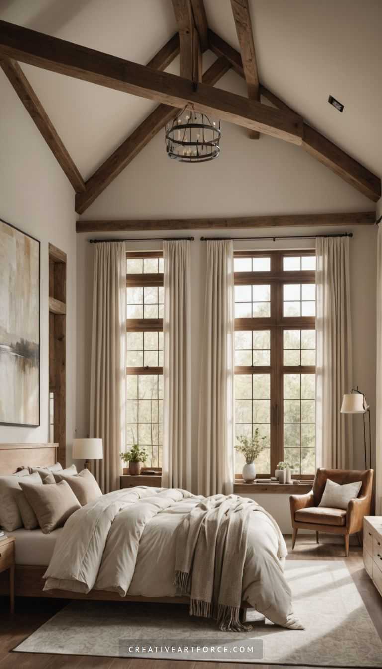 A sandy pathway leading along a tropical beach lined with lush greenery and palms